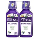 ZzzQuilの純粋なZzzsのMelatoninの液体、睡眠の援助、Chamomile及びLavenderが付いている液体のMelatoninの2mgは、速い、大人のためのMelatoninの睡眠の援助、果実味付けされた、2のパック、24のFLのOZに落ちます