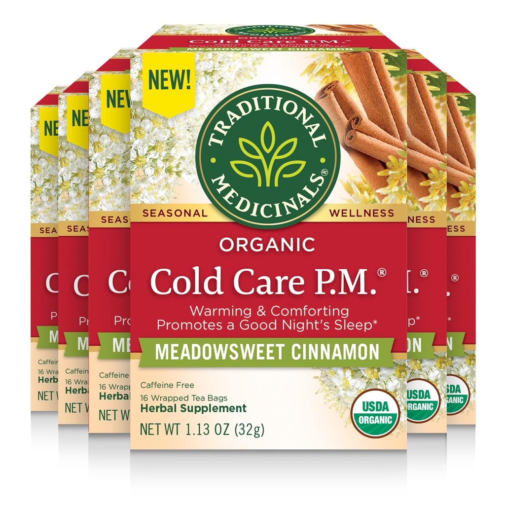 従来の薬用茶冷たい心配Pm、16の計算(6のパック)