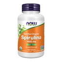NOW Foodsは、オーガニック、スピルリナ1000mg(ダブル強度)、ベータカロテン(ビタミンA)とB-12を自然に発生させるGLA、120錠で補います