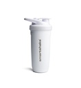 Smartshakeはステンレス鋼の蛋白質のシェーカーのびん-非絶縁された男女の体育館のびんを補強します 金属のシェーカーのびん- 900のml   30のoz - Leakproofねじオンのふた-DEHP及びBPAは放します(白)