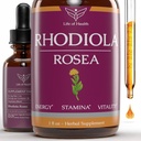 Rhodiola Rosea Tincture - ロディオラ - ロディオラ抽出物 - エネルギー、スタミナ、認知サポート、その他 - エネルギーサプリメント - ロディオラチンチャー - ロディオラサプリメント - (2)