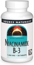 源のNaturals Niacinamide B-3、1500のmgの食事療法の補足- 50のタブレット