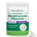 NADのニコチンアミドの肋骨のResveratrol 900mgのNADの補足サポート細胞の健康、反老化、エネルギー、焦点- 80のカプセル