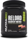 NutraBioリロード - 強力な筋肉回復式 - ポストワークアウトサプリメント - 3Gクレアチン - 8G BCAAs - 5Gグルタミン - 30サービング、オレンジマンゴー