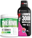 PROSUPPS の熱脂肪燃焼のThermogenic粉のスパイシーなリタおよび 3000 L カルニチンの果実-重量管理および前のワークアウト-エネルギー、気分、食欲制御-