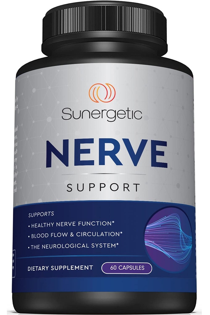 プレミアムNerveサポートサプリメント - アルファリポ酸(ALA)600mg、アセチル-L-カルニチン(ALC)とBenfotiamine - ヘルシーな循環、フィート、ハンド&トーのためのNerveサポートフォーミュラ - 60カプセル