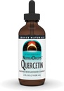 「Source Naturals NutraDrops Quercetin、Seasonal Bioflavoniond Complex* - 4 oz」