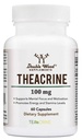 Theacrine(Teacrine) 100 Mg、60カプセル - エネルギーとフォーカスサプリメント(カフェインピルに類似するが、より微妙で長持ちする)非GMOとグルテンフリーのダブルウッド
