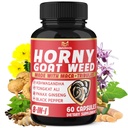 BMVINVOLの角形の雑草の餌はTribulus、Ginseng、Ashwagandha、Maca、Tongkatアリ、Nettle、黒いペッパー- 60の計算とカプセルを取り除きます