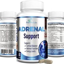 副腎サポート、副腎の健康のCortisolのマネージャーはバランスの取れたCortisolのレベル、Ashwagandha、Lチロシンとの圧力救助の補足を維持します - 60のカプセル
