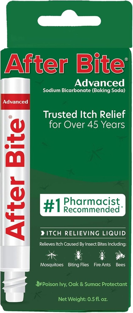 After Bite, Pharmacist Preferred Insect Bite Treatment, 0.5-ounce (4 pack), Multi (0006-1030)