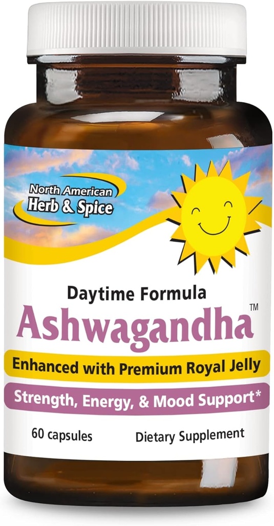 NORTH AMERICAN HERB & SPICE Ashwagandha 60 Caps
