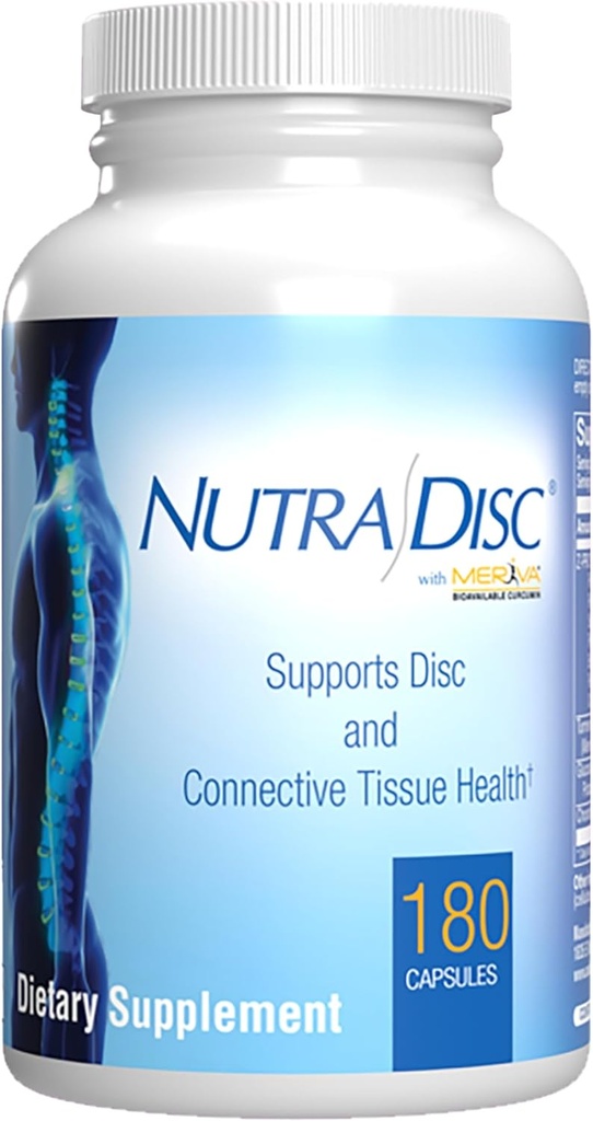Nutra ディスク & ジョイント サポート サプリメント - 臨床的に処方された修復軟骨靭帯とTendon サプリメント 特許取得済みの Meriva クルクミン & グルコサミンと大人のためのコンドロイチン - 90 サービング