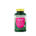 スプリングバレークランベリーエキスベジタリアンカプセル、500mg、60カウント+ドライストアステッカー。