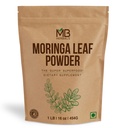 MBの草のモリンガの葉の粉1のlb/16のoz (454のグラム) | 100%の純粋なモリンガの粉 | 飲み物の容易に混合し及びスムージー | 防腐剤無し