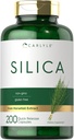 Carlyle Silica Supplement Capsules | 200 Count | from Horsetail Extract | Non-GMO & Gluten Free
