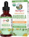 Rhodiola Rosea Supplement by MaryRuth's | USDA Organic Herbal Extract | Nootropic | フォーカスサプリメント | 非GMO | 30サービング