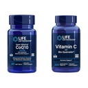 生命延長極度のUbiquinol CoQ10 60のSoftgelsおよびビタミンC及び生物QuercetinのPhytosome 250のタブレットは中心、細胞エネルギー、免疫及び全面的な健康サポートのために束ねます