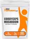 BulkSupplements.comコルディセプキノコエキスパウダー - コーディセプSinensis、マッシュルームサプリメント - ビーガン&グルテンフリー、サービングあたり2g、1kg(パッケージ 5)(11ポンド)