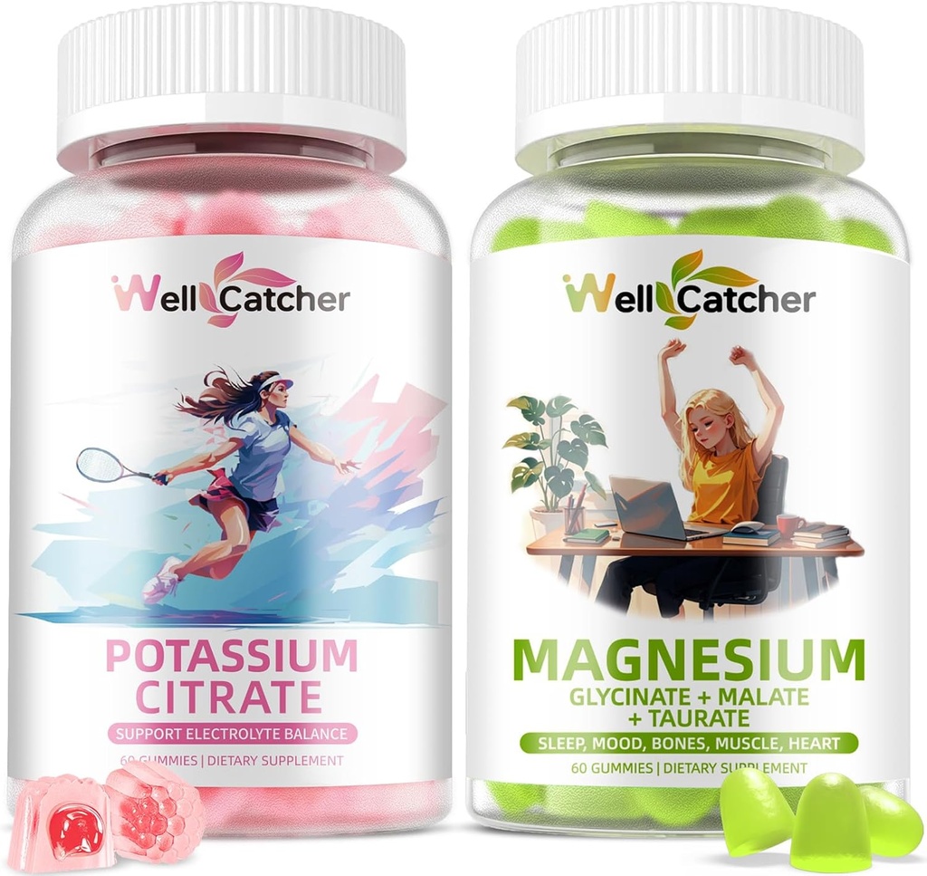 Potassium Magnesium Gummies for Men