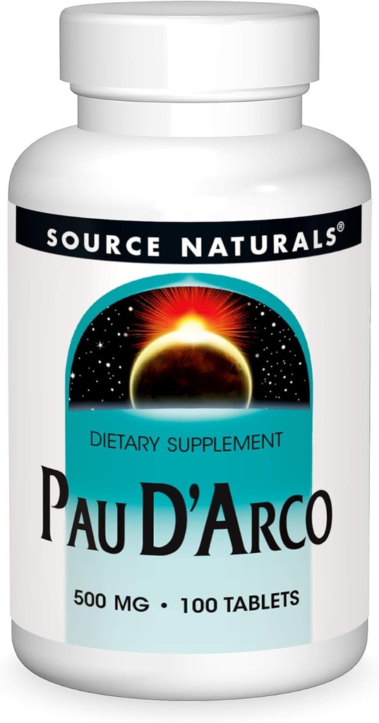 ソースナチュラル PAU D'Arco 栄養補助食品 - 100 錠
