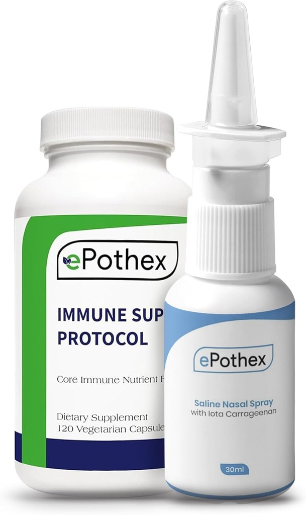 Seasonal Recovery Bundle - Immune Support Protocol - Iota Carrageenan Nasal Spray