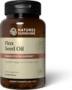 Nature's Sunshine Flax Seed Oil、60 Softgels | 心臓健康脂肪酸の優れたソース、免疫力を高め、 Breastと前立腺の健康をサポートするためのLignansが含まれています