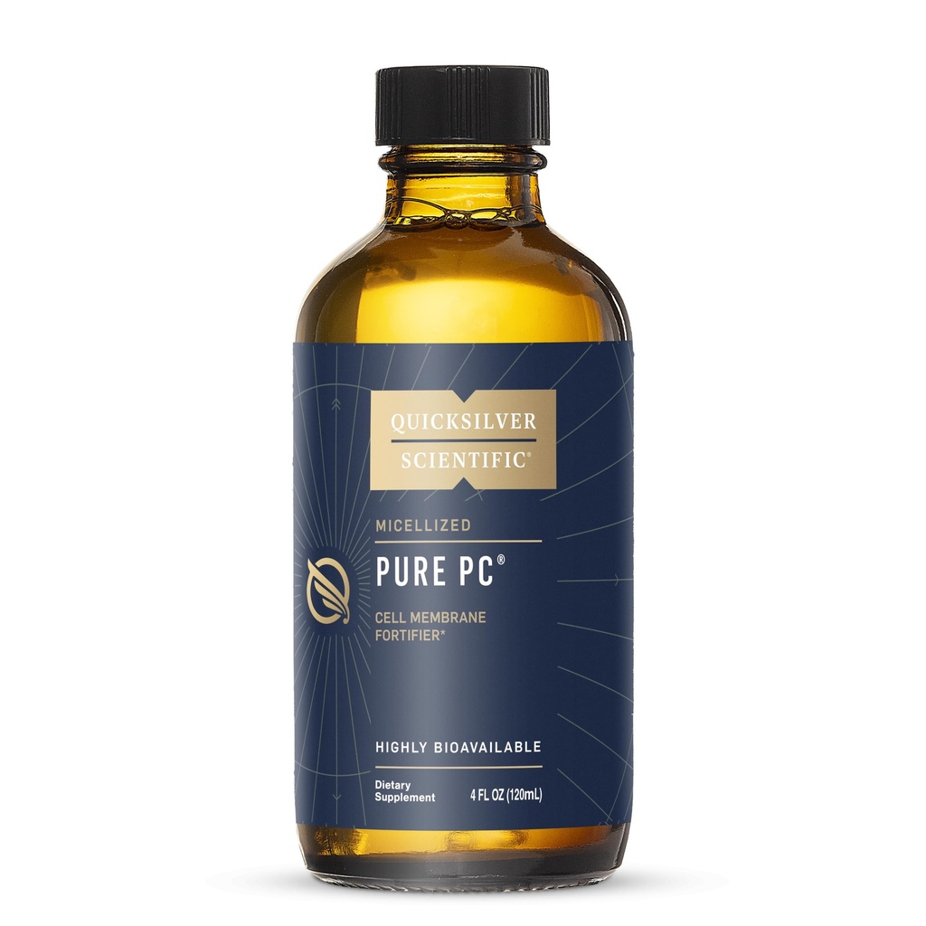 Quicksilverの科学的で模倣された純粋なPC -細胞及び肝臓の健康を支えるPhosphatidylcholineの液体の補足-優秀なLiposomalの吸収-非GMOの支持的な頭脳の補足(4oz/120ml)