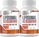 Liposomalのアスタキサンチンの補足24MGの最高の吸収、VIT C、非GMO及びグルテンフリー- 120のSoftgels (4か月の供給)より強い酸化防止