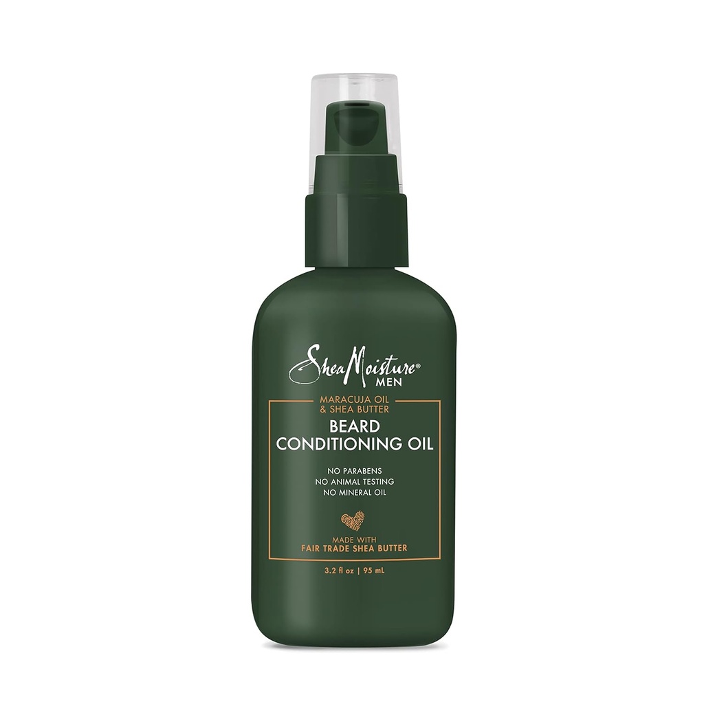 SheaMoisture ベアード コンディショニング オイル のための フル ベアード マルカウジャ オイル と Shea バター へ 保湿 と 軟化 3.2 oz