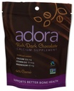 Adoraカルシウムサプリメントディスク、ダークチョコレート、30カウント - 500mg