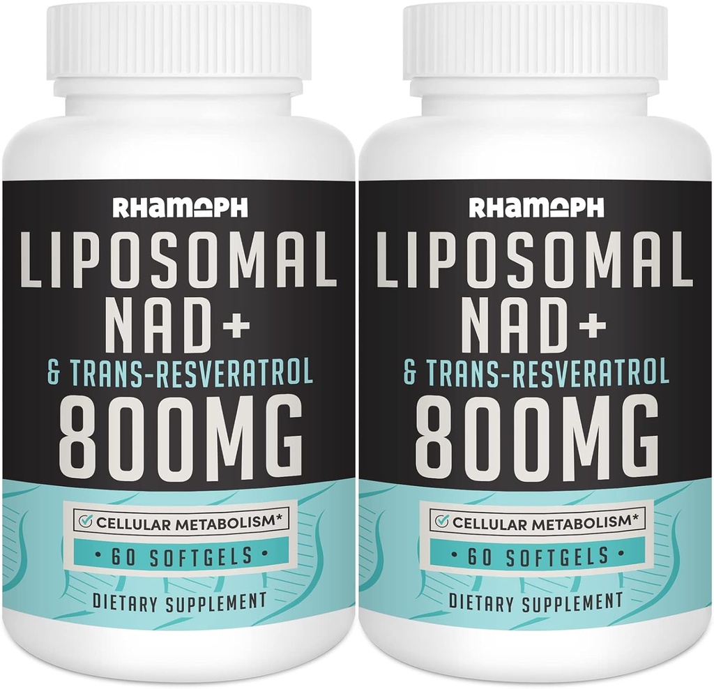 トランスレスベラトロール300mg、マックス吸収、実際のNAD+ 800mg 健康な老化、細胞エネルギー、DNAの修理、長寿のためのBoostingの補足- 120のSoftgels
