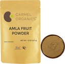 CARMEL ORGANICS Amla/Amlaki (Emblica officinalis) フルーツパウダー(8 Ounces) ヘアケア、肌、ウェルネス | ナチュラル、非GMO | 無添加防腐剤
