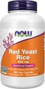 NOW Supplements, Red Yeast Rice 600 mg, Made with Organic Red Yeast Rice, 240 Veg Capsules