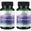 Swanson Selenoexcellのセレニウム200のmcg 60のカプセル(2のパック)