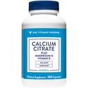 ビタミンのShoppeのカルシウムCitrate+Magnesium&Vitamin Dの複数のミネラル骨の健康の補足、ビタミンDの援助の吸収、カルシウム999mgのマグネシウム567mgのビタミンD 1日の線量(300のカプセル)ごとの612IU