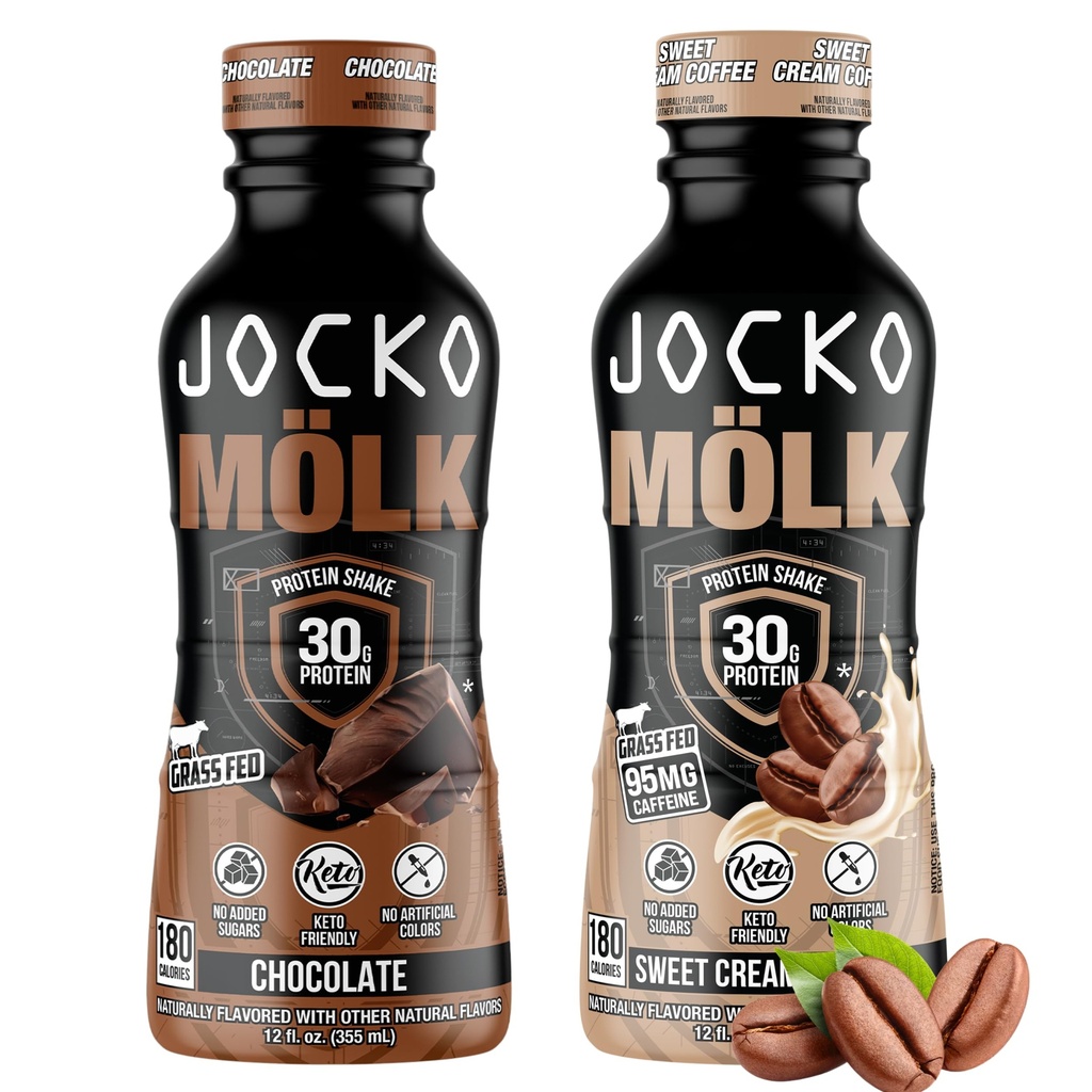 Jockoの燃料のMölk RTDの蛋白質の揺れの束-チョコレート及び甘いクリームのコーヒー(24のパック)