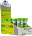 Trace Minerals Max-Hydrate Immunity - 免疫健康と水分補給サポートのための電解液飲料サプリメント - Aid Muscle Cramp救済へのバイタリティサプリメント - レモンライム、8容器(80サービング)