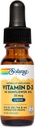 SOLARAY Vitamin D3 Liquid Drops 25 mcg (1000 IU) - Enhanced Absorption Vitamin D Drops in Sunflower Oil for VIT D3 Support - Naturally Unflavored, Dropper Included - Approx. 500 Servings, 0.5oz