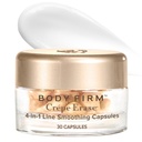 BODY FIRMのクレープのErase 4-in-1ライン スムース カプセル、反老化、Hyaluronicの酸およびしわ、クレープの皮及び良いライン、30の計算のための多鎖のペプチッドが付いている浮上する表面および目の血清