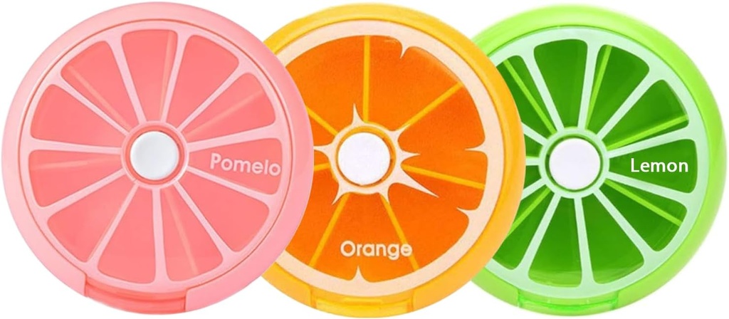 INVODAの丸薬の箱週刊3回7のコンパートメントの大きい薬の丸薬のオルガナイザー