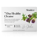 Shaklee - 7日ヘルシークレンジング:システムの完全なリセット、およびエネルギーブースト - Probiotics、Liverサポート、およびハーブクレンジング - ステップバイステップガイド - 7毎日の午前&ナイトパケット