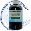 FountSILVERの噴水水処理 - アンバーBPAフリーボトルの真のコロイドシルバー - 250 mL (8.45 Fl Oz)