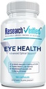 Research Verified Eye Health - Nourish and Protect Eyes and Vision, Support Healthy Retina, Improve Blood Supply to Eyes - Vitamins A, B, C, and E - 180 Capsules - 3 Month Supply - Made in The USA