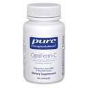純粋なカプセル化 OptiFerin-C - 赤い血球とエネルギー - 鉄の吸収サポート - エネルギー補足* - ビタミンCが豊富 - グルテンフリー&非GMO - 60カプセル