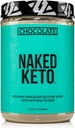 Naked チョコレート Keto - プレミアム チョコレート Keto 脂肪爆弾 パウダー - 何も人工 - グルテンフリー Keto 爆弾 チョコレート マント オイル パウダー Gmos なし - 1.3 Lb