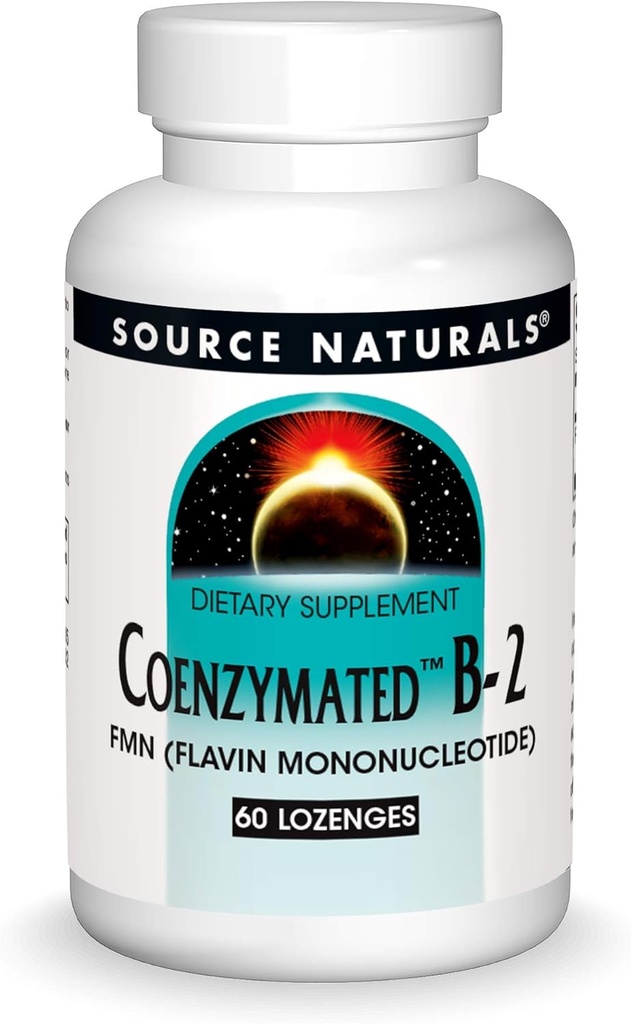源の自然なCoenzymated B-2 Lozenges 25mg、60の計算