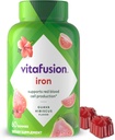 Vitafusionの鉄のGummyのビタミンの補足、サポート赤血球の生産*、Guava Hibiscusの味、30のサービング、60の計算