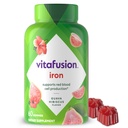Vitafusionの鉄のGummyのビタミンの補足、サポート赤血球の生産*、Guava Hibiscusの味、30のサービング、60の計算