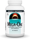 Source Naturals Mega-One Muti-Vitamin with Minerals, No Iron - 90 Tablets